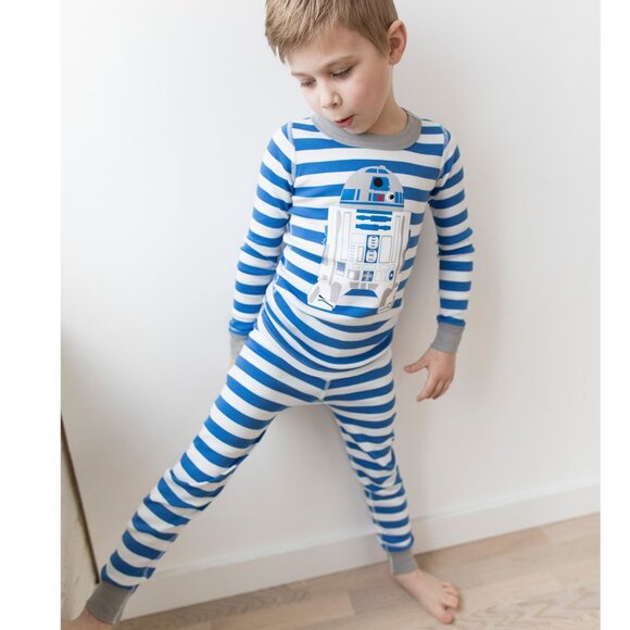 HANNA ANDERSSON Star Wars R2D2 Long John Pajama Set - 150 cm or 12 (PRE-LOVED) - Picture 9 of 9